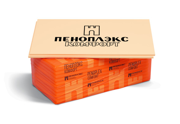 Пеноплэкс Комфорт 50 мм,  50х585х1185 мм, упаковка 7 плит