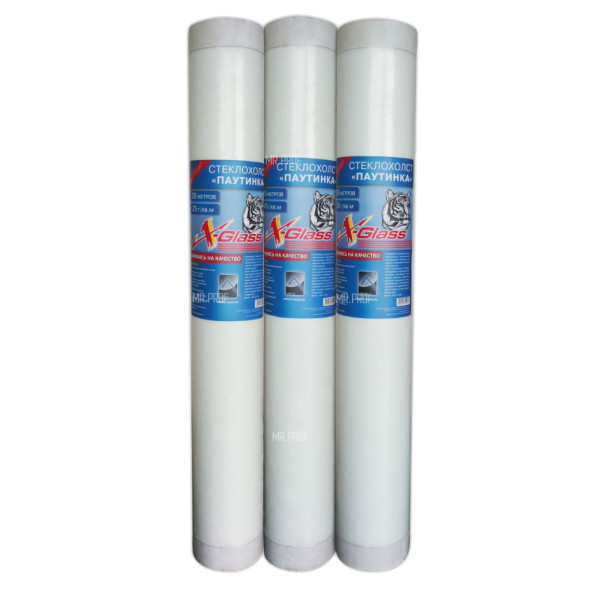 Стеклохолст малярный X-Glass, 25гр/м2, 1х50 м
