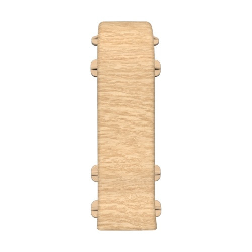 Соединитель для плинтуса Идеал Комфорт, цвет Дуб, 55 мм, упаковка 2 шт.