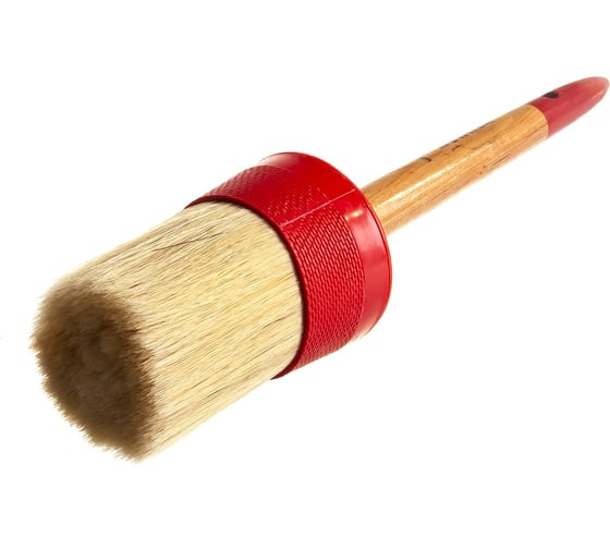 Кисть круглая Stayer Universal Standart №20  0141-65, 65 мм, натуральная щетина, деревянная ручка