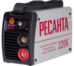 Сварочный аппарат инверторный Ресанта САИ 220К (компакт),  220А