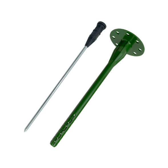 Дюбель IZL-T 10х140 мм для теплоизоляции с металлическим гвоздем, с термоголовкой