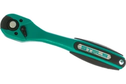 Ключ-трещотка, 1/2", 72 зуба, двухкомпонентная рукоятка, CrV, "STELS" /14030