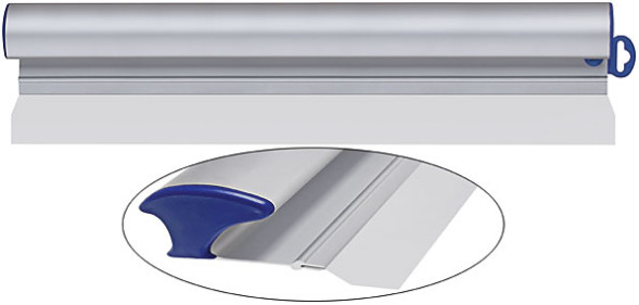 Шпатель-правило FIT 09061, 600мм, нерж. сталь, алюминиевая ручка