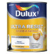 Краска моющаяся Ultra Resist Кухня и Ванная Dulux, матовая, база BW, 5 л, RAL9001