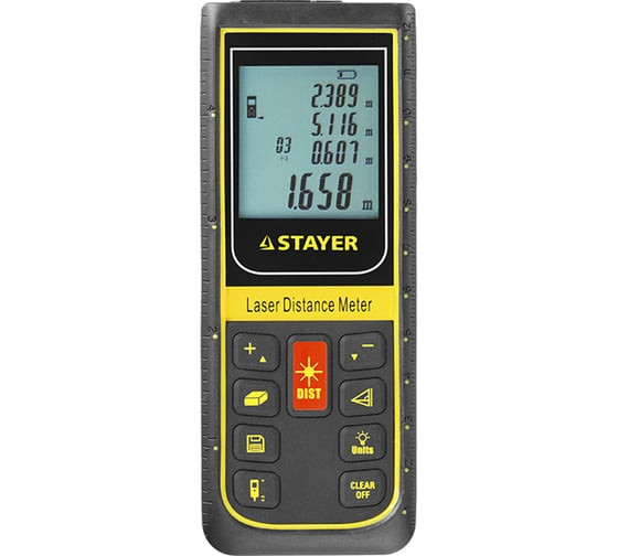 Дальномер лазерный Stayer ProControl Prof 34959, 100 м