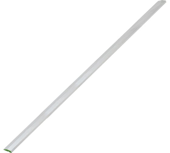 Правило алюминиевое трапеция Сибртех 89611, 250 см, 1 ребро жесткости