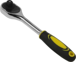 Ключ-трещотка, 1/2", CrV, 45 зубцов, "STAYER" /27786-1/2