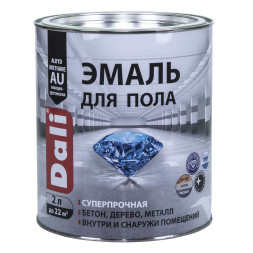 Эмаль для пола Dali, база С, RAL2003, алкидно-уретановая, 9л