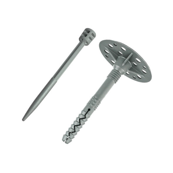 Дюбель IZO 10х180 мм для теплоизоляции с пластиковым гвоздем