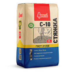 Стяжка для пола Старатели С-10, 25 кг