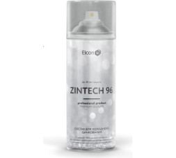 Состав для холодного цинкования Elcon Zintech 96, аэрозольный, серый RAL7040