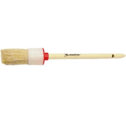 Кисть круглая MTX №6 82076, 30 мм, натуральная щетина, деревянная ручка