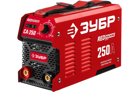 Сварочный аппарат инверторный Зубр Red Machine СА-250, 250А, ММА