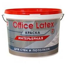 Краска интерьерная Office Latex КСБ для стен и потоллков, 14 кг, БС-900