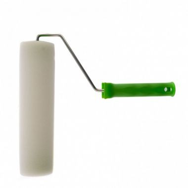 Валик Сибртех Поролон 80104 с ручкой, 48 х 250 мм, бюгель 6 мм