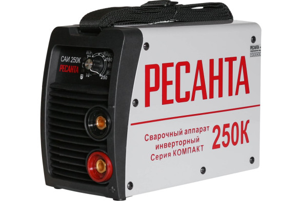 Сварочный аппарат инверторный Ресанта САИ 250К (компакт), 250А