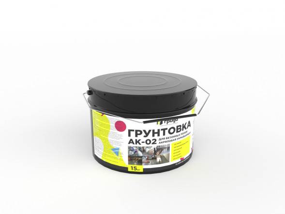Грунтовка для бетонных полов АК-02 Грида, акриловая, 30 кг