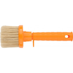 Кисть круглая MTX 83396, маховая, D=65мм, длина щетины 70мм, натуральная щетина, пластиковый корпус