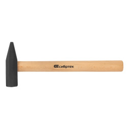 Молоток слесарный Сибртех 10222, 1000 гр, квадратный боек, деревянная ручка