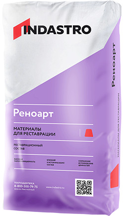 Накапливающая штукатурка Indastro Реноарт RL40, 17,5 кг