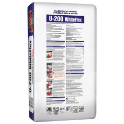 Клей плиточный Unis U-200 высокопластичный, 25 кг