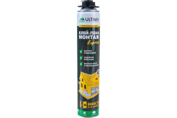 Клей-пена монтажная Express Монтаж Ultima профессиональная, всесезонная, 750 мл