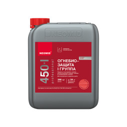 Огнебиозащита Neomid 450-1, группа I, цвет красный, 10 л