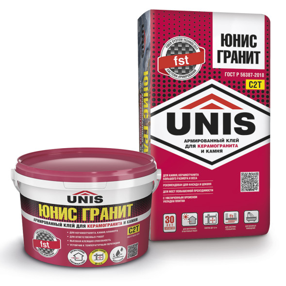 Клей плиточный Unis Гранит, 5 кг