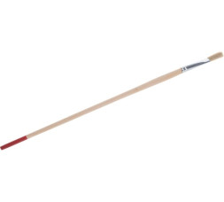 Кисть круглая Stayer 0124-10, тонкая №10 (11мм), натуральная щетина, деревянная ручка