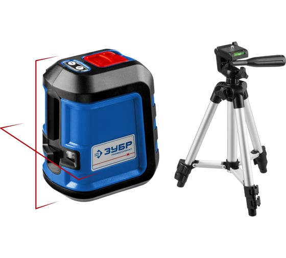 Нивелир лазерный Зубр ШП-65 Крест 15 34902-3_z02 со штативом, дальность 15 м