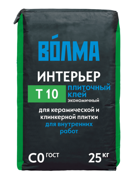Смесь сухая цементная клеевая Волма Интерьер, 25 кг