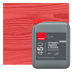Огнебиозащита Neomid 450, группа II, красный, 10кг