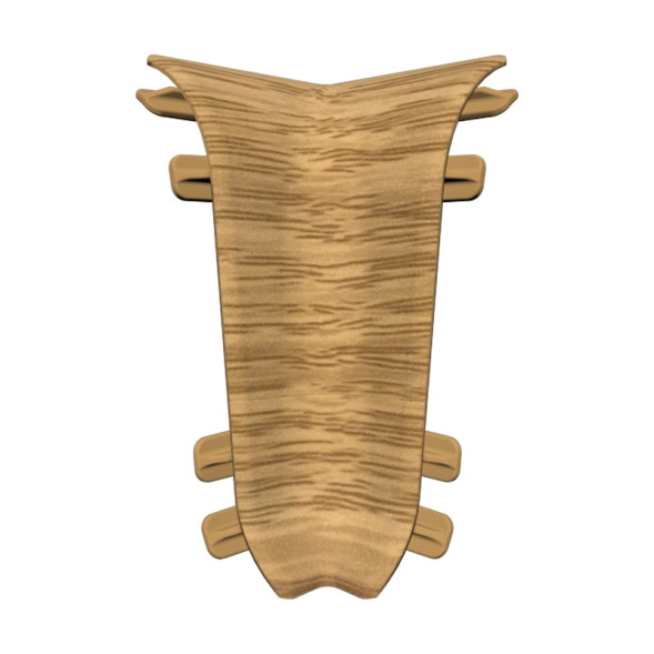 Угол внутренний Идеал Комфорт, цвет Дуб темный, 55 мм, упаковка 2 шт.