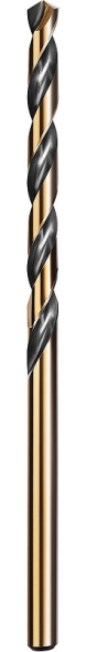 Сверло по металлу Kraftool Cobalt 29656-3.2, HSS-Co 8% сталь М42, 3,5х39х70 мм, цилиндрический хвостовик