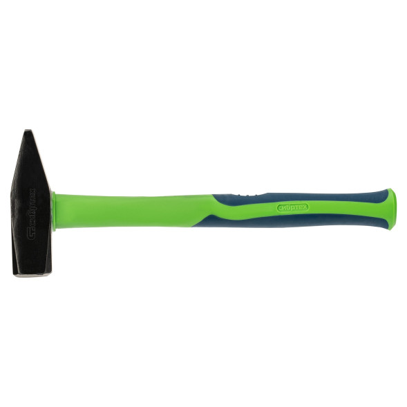 Молоток слесарный Сибртех 10329, 1000 гр, квадратный боек, фибергласовая обрезиненная рукоятка