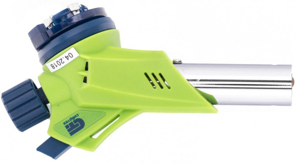 Горелка газовая Сибртех 91421 на бутан-пропановый баллон c пьезоподжигом 