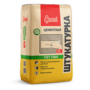 Цементная штукатурка Старатели, 25 кг