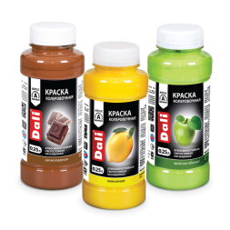 Колер краска Dali, коричневая, 0,1кг