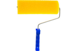 Валик из поролона Stayer Cтруктурный 0365-24 с ручкой, 80 х 240 мм, бюгель 6 мм