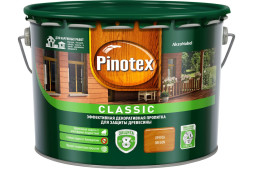 Декоративная пропитка для защиты древесины Pinotex Classic NW, цвет орегон, 9,0 л