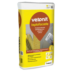 Универсальная армировочно-клеевая смесь Vetonit Teplofacade, 20 кг