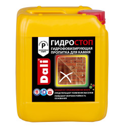 Пропитка по камню Dali ГидроСтоп, водогрязеотталкивающая, 10 л