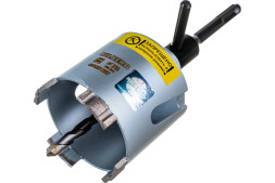 Коронка алмазная по бетону в сборе Hilberg Laser HM202, 72 х 60 мм, безударная, М16/ SDS PLUS