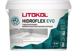 Гидроизоляционная мастика Litokol Hidroflex, 5 кг