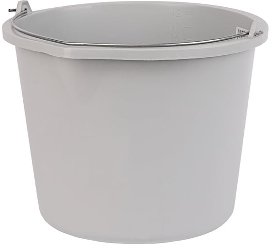 Ведро строительное пластмассовое усиленное Matrix 81409, 12 л