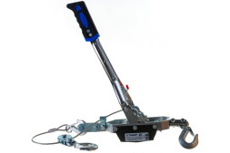 Лебедка ручная рычажная Зубр 43105-2, г/п 2,0 тн, длина троса 3,0 м