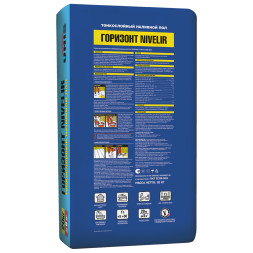 Наливной пол Unis Горизонт Nivelir финишный, 20 кг