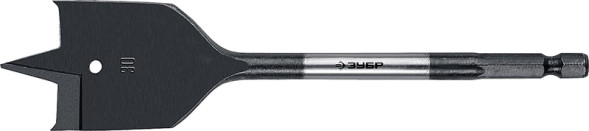 Сверло по дереву перовое Зубр 29505-30_z01, 30х152 мм, шестигранный хвостовик 1/4&amp;quot; с проточкой