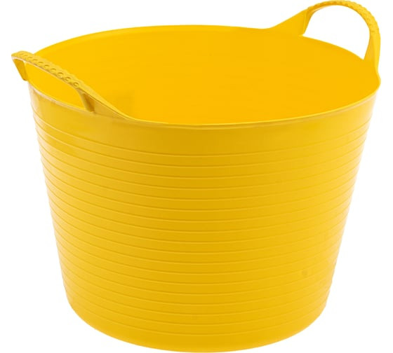 Ведро строительное полиэтиленовое гибкое сверхпрочное Сибртех 67502, 14 л